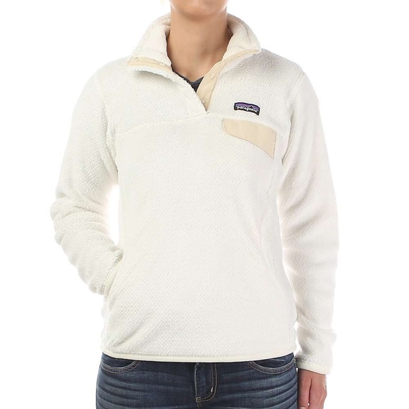 patagonia pullover white